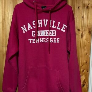 Nashville Graphic Hoodie in Pink
